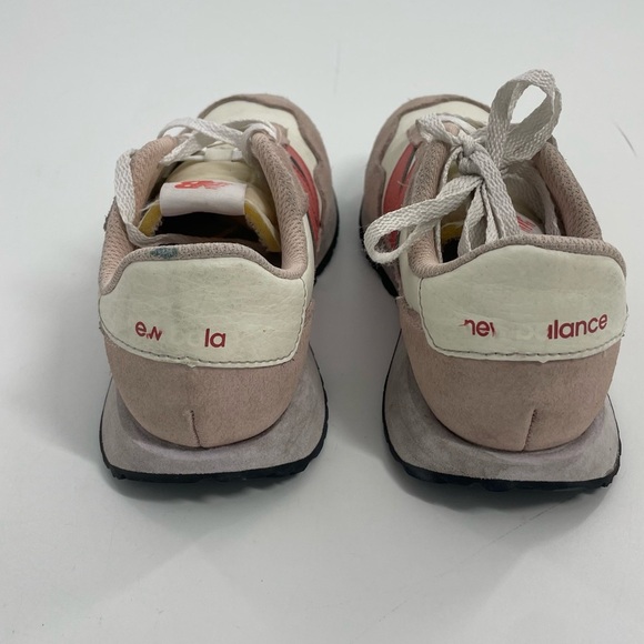 Girls New Balance 237 Bungee Athletic Sneakers Pink Orange White Size Girls 3Y - Picture 6 of 9